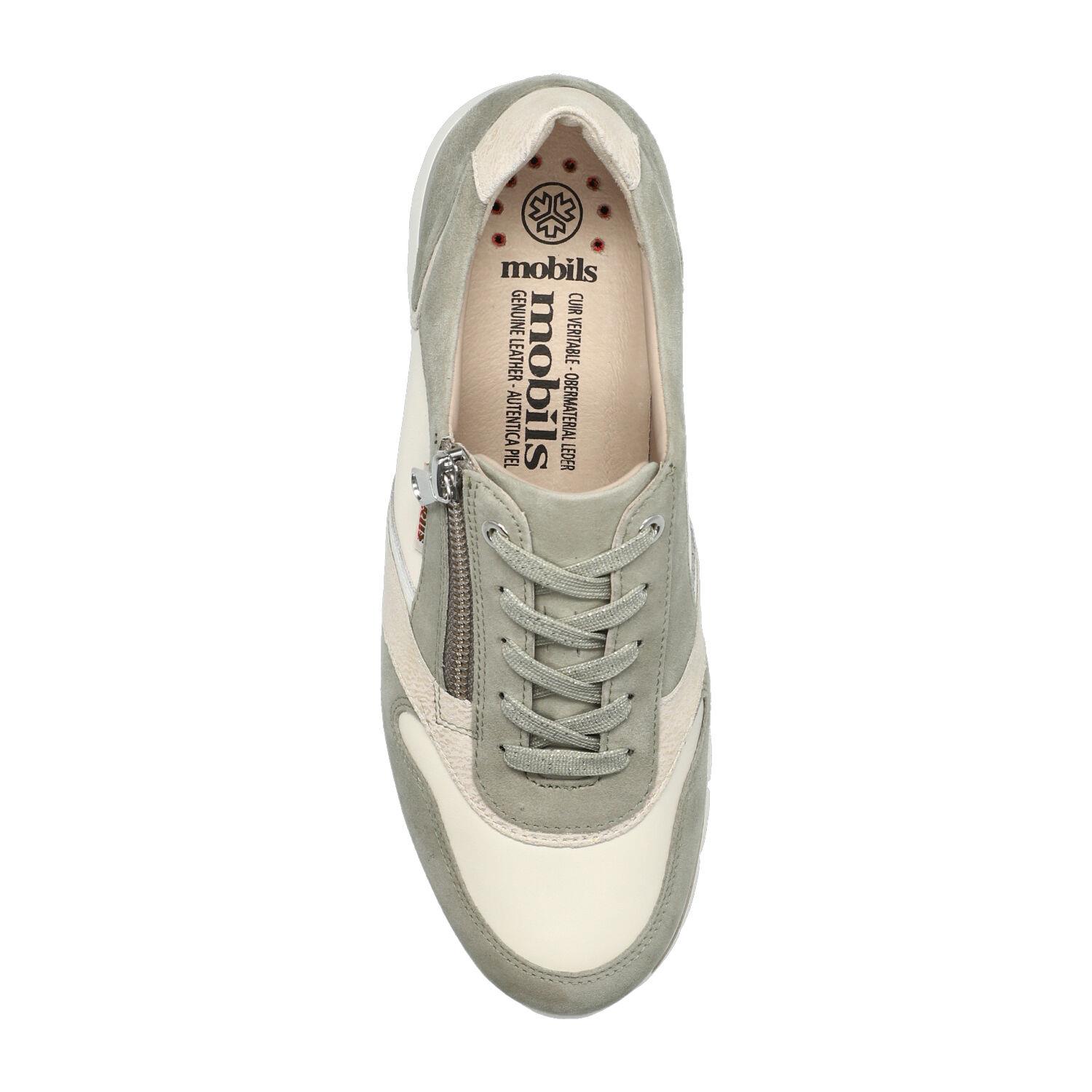 lacets femme modèle Ereen Kaki clair - Mephisto